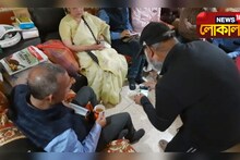ইউক্রেনে আটকে থাকা পড়ুয়াদের বাড়িতে গিয়ে আশ্বাস মেয়র গৌতম দেবের
