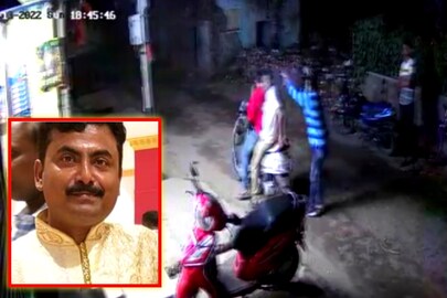 খুনের ঘটনার মুহূর্ত সিসিটিভি বন্দি