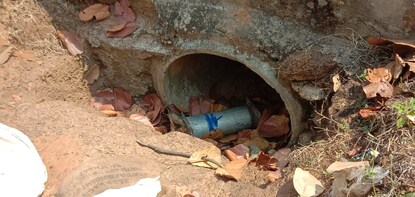 শালবনীর জঙ্গলে বিস্ফোরক