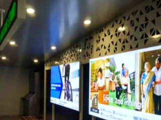 Smart Digital Display board in new town bus stop