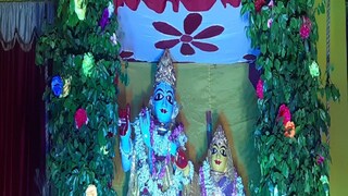 Pancham dol organised in Shantipur and ‘jetha jethi’ idol worshiped