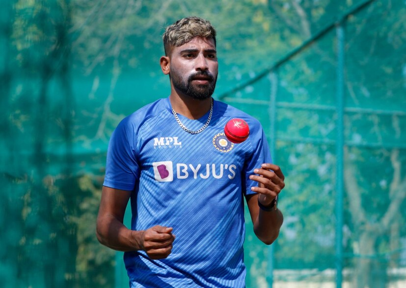 ভারতীয় দলের পেসার মহম্মদ সিরাজ ঘাম ঝড়ালেন নেট সেশনে।