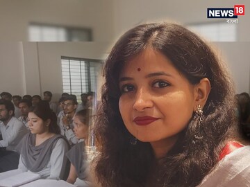 শিক্ষিকা সৌমিতা বন্দ্যোপাধ্যায়। 