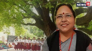 শিক্ষিকা রীনা বন্দ্যোপাধ্যায়। 