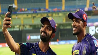 প্রথম ম্যাচে কেকেআর জার্সিতে হিট রাহানে এবং উমেশ