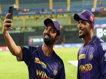 প্রথম ম্যাচে কেকেআর জার্সিতে হিট রাহানে এবং উমেশ