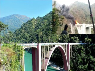 সেবক করোনেশন ব্রিজ। 