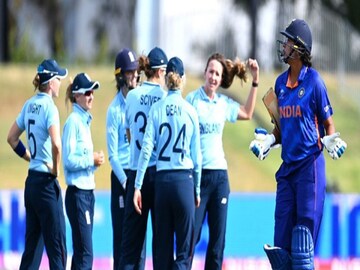 Ind W vs Eng W: Indian batters flopshow in ICC Women's world cup, India's lowest total in last 4 world cup - Photo Courtesy- ICC/Twitter 