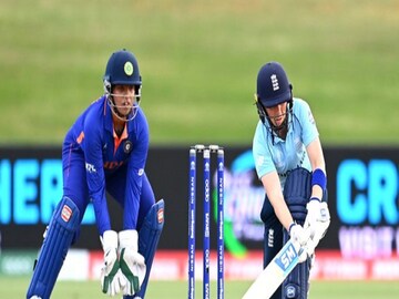  Indian women team losses to England women team in ICC Women's World Cup 2022- Photo Courtesy- ICC World Cup/ Twitter 