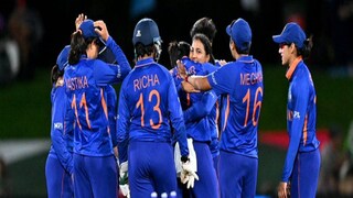 IND W vs SA W: Indian team fails to qualify for icc women's world cup 2022 semifinal -Photo Courtesy-ICC/Twitter 