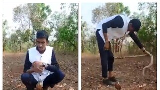 মাজ সইদের করা ভিডিও-র স্ক্রিনশট৷ 