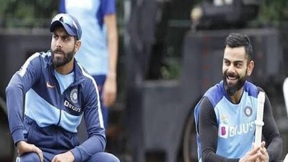 অনুশীলনে জাদেজার পাশে মেজাজে আছেন বিরাট কোহলি অনুশীলনে জাদেজার পাশে মেজাজে আছেন বিরাট কোহলি