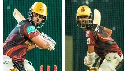 কেকেআরের নেটে দুরন্ত ছন্দে রাহানে এবং নীতিশ রানা কেকেআরের নেটে দুরন্ত ছন্দে রাহানে এবং নীতিশ রানা