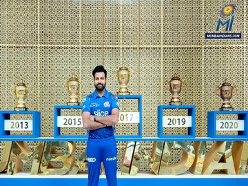 মুম্বইয়ের হয়ে এবার ষষ্ঠ আইপিএল জয়ের লক্ষ্য অধিনায়ক রোহিত শর্মার