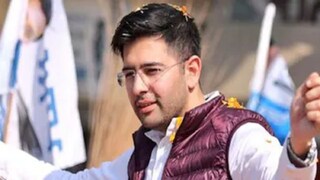 At 33 years, Raghav Chadha will be the youngest RS MP to take oath. (Twitter)