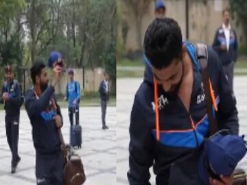 Ind vs SL: Ravindra Jadeja cutting cake to celebrate team india's win in virat kohli 100th test- Photo Courtesy- Twitter/ Video Grab 