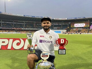 শ্রীলঙ্কার বিরুদ্ধে সিরিজ সেরা হলেন ঋষভ পন্থ