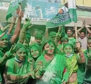 বিপুল জয় তৃণমূলের। 