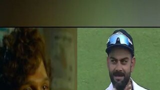 IND vs SL: Virat Kohli act like Allu Arjun iconic pushpa trend in his 100th test, watch viral video 