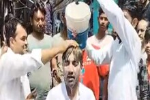 ড্রেনের কাদায় মাখামাখি, তারপর দুধে স্নান কাউন্সিলরের! কী ঘটল হঠাৎ? ভাইরাল ভিডিও