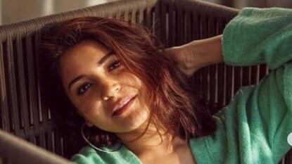 Anushka Sharma is prepping to bowl like Jhulan Goswami in chakda xpress- Photo Courtesy-Instagram Anushka Sharma is prepping to bowl like Jhulan Goswami in chakda xpress- Photo Courtesy-Instagram