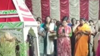 মায়াপুরের আদলে দোল উৎসব! মায়াপুরের আদলে দোল উৎসব!