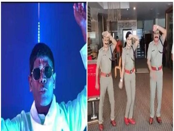 পুলিশের হাত ধরে ফের ভাইরাল 'বাদাম কাকু'!