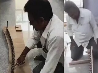 বিদ্যুৎ না থাকলেই বা কী, ওজন কমাতে বিদ্যুৎবিহীন কাঠের ট্রেডমিল বানিয়ে ফেললেন এই ব্যক্তি!