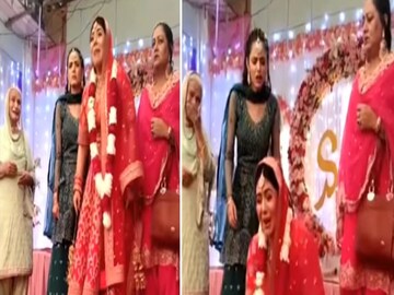 বিয়ের মঞ্চেই কেঁদে ভাসালেন কনে! Viral Wedding Video 