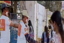 মাধ্যমিক পরীক্ষার্থীদের দলের লোগো লাগানো মাস্ক বিলি, তৃণমুলের কটাক্ষ্য বিজেপি-কে