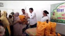 রমজান উপলক্ষে খাদ্য সামগ্রী বিতরণ গলসীতে