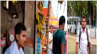 Higher Secondary students selling fruits to survive ad run family 