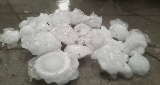 বৃহস্পতিবার বিকেলে বহরমপুরে শিলাবৃষ্টি