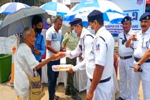 নববর্ষের দিন পুলিশের মানবিক মুখ দেখল সোদপুরবাসী নববর্ষের দিন পুলিশের মানবিক মুখ দেখল সোদপুরবাসী