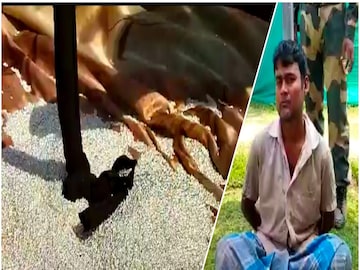 Murshidabad News: BSF recovered illegal silver worth 65 thousand rupees 