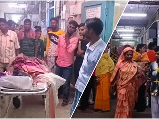 রঘুনাথগঞ্জে মৃত গৃহবধূর পরিবারের সদস্যরা 