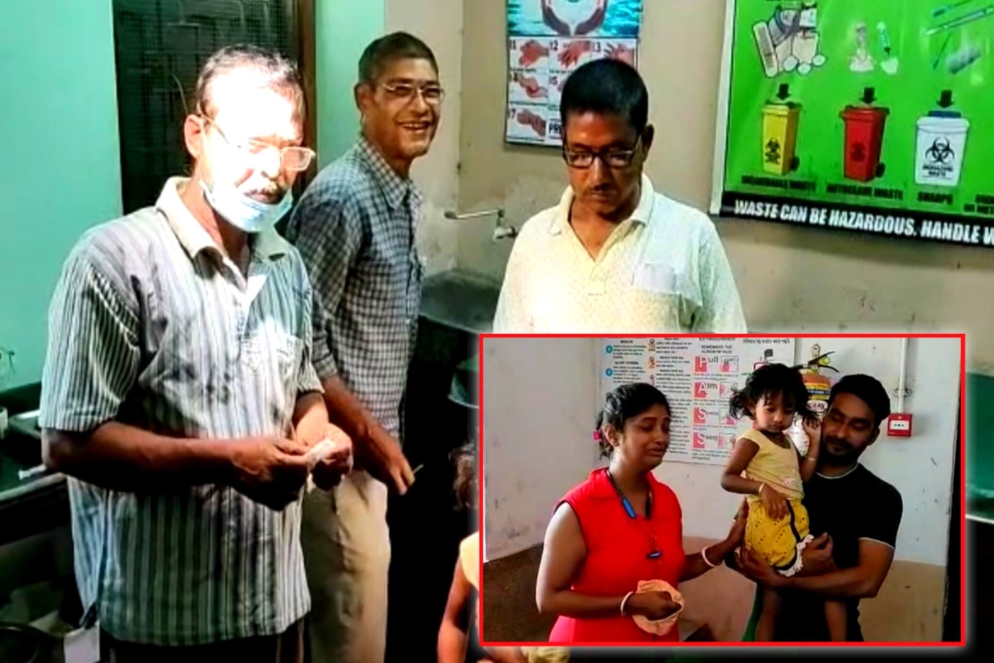 North 24 Parganas News: নাকে ঢুকে যায় ন্যাপথলিনের বল, হাসপাতালের অস্থায়ী কর্মীদের বুদ্ধির জোরে বেঁচে গেল এক রত্তি শিশুর জীবন