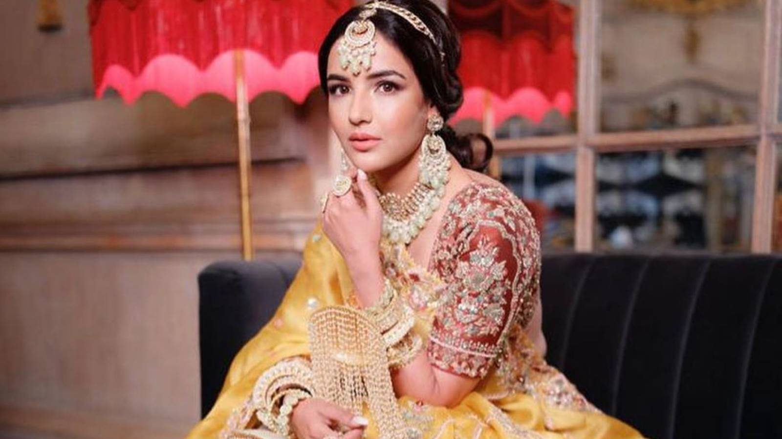 Jasmin Bhasin Is A Vision To Behold In Gorgeous Bridal Lehengas In Her ...