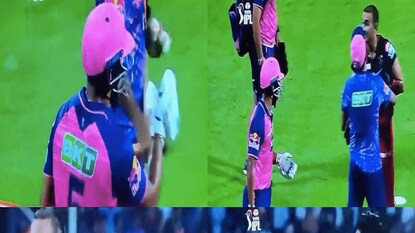 এই সেই বিতর্কিত মুহূর্ত। ঝামেলায় জড়িয়ে পড়ছেন দুই ক্রিকেটার এই সেই বিতর্কিত মুহূর্ত। ঝামেলায় জড়িয়ে পড়ছেন দুই ক্রিকেটার