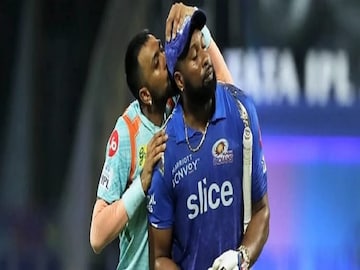 পোলার্ডকে আউট করে এভাবেই সেলিব্রেশন করেন ক্রুনাল