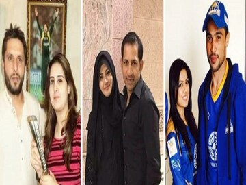 ভারতীয় মিডিয়ার ভয় পাকিস্তানি ক্রিকেটারদের স্ত্রীদের সঙ্গে পাঠিয়েছিল পিসিবি