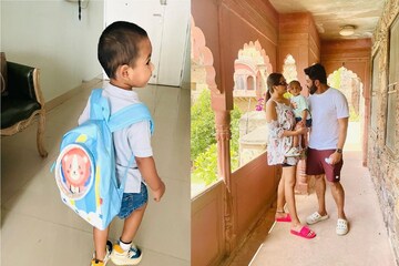 কাঁধে ব্যাগ ঝুলিয়ে স্কুলে চলল ইউভান! কোন স্কুলে ভর্তি হল রাজশ্রী পুত্র? ভাইরাল..