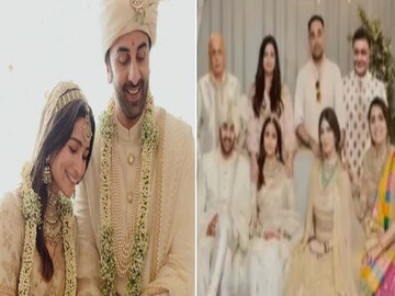 Alia Ranbir Wedding Family Photo