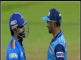  IPL 2022: Rishabh Pant argues with on field umpires (PC-Addicric twitter)