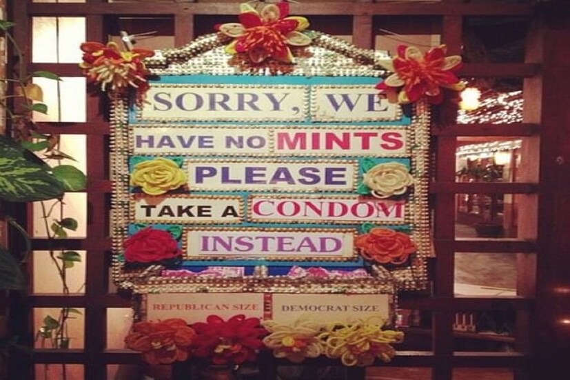 কন্ডোম ক্যাফের নাম শুনেছেন? অবাক হচ্ছেন? সত্যিই এমন এক ক্যাফে রয়েছে যেখানে গেলেই কন্ডোমের সঙ্গে মিলবে আরও অনেক কিছু। photo source Instagram 