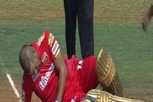 বল মিসটাইমিং, বল লাগল সোজা যৌনাঙ্গে, মাঠে পড়ে গেলেন শিখর ধাওয়ান, তারপর...