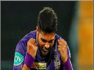 Umesh Yadav took 4 wkts for 23 runs pbks vs kkr- Photo-PTI 