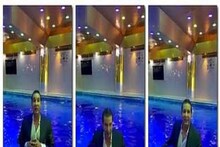 সুইমিং পুলে সুট পড়ে নামলেন ওয়াসিম আক্রম! কারণ জানলে চমকে উঠবেন