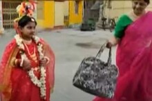 রামনবমী উপলক্ষে ২ হাজার কুমারীকে মাতৃরূপে পুজো আদ্যাপীঠে, দেখুন ভিডিও