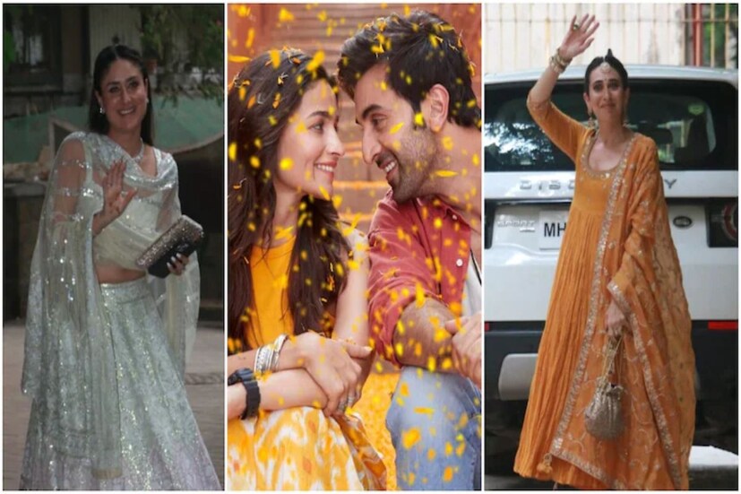 Ranbir Alia Wedding Ranbir Alia Mehendi Photos 